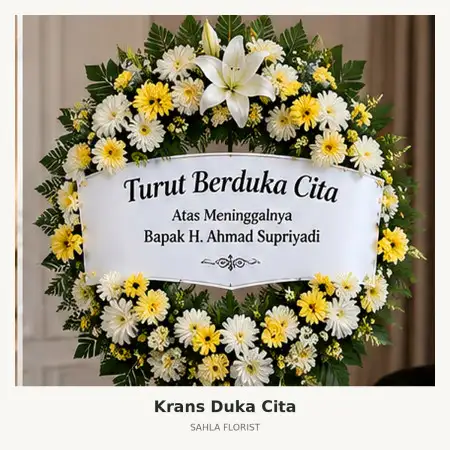 Krans Bunga Duka Bintaro